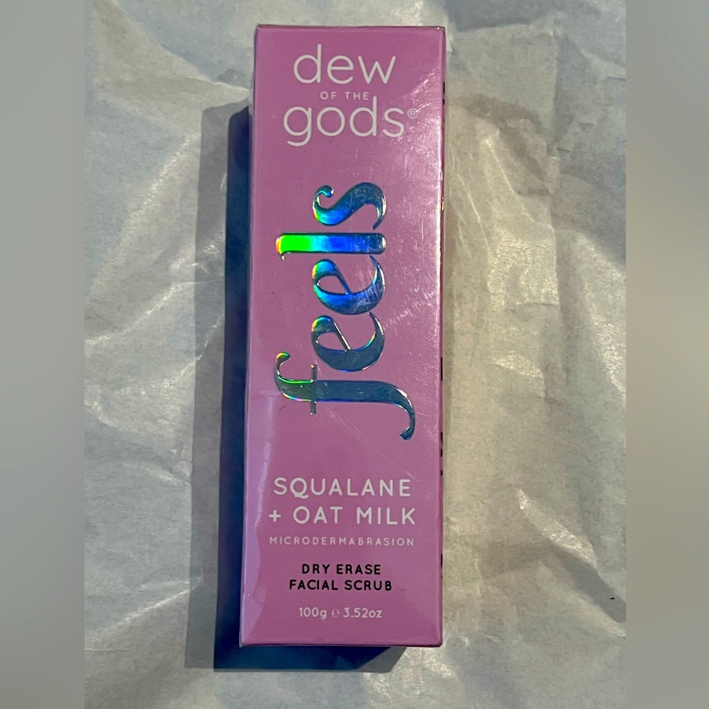 Dew of the Gods Feels Dry Erase Facial Scrub 3.52 oz